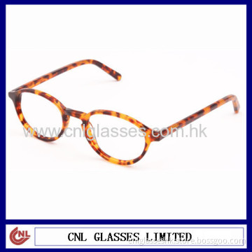 Fashionable Tortoise Acetate Round Optical Frame 